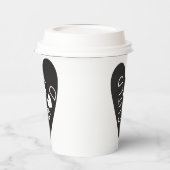 Child of God Black Heart Pappbecher (Links)