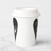 Child of God Black Heart Pappbecher (Rechts)