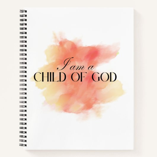 Child of God Journal Notizblock (Vorderseite)