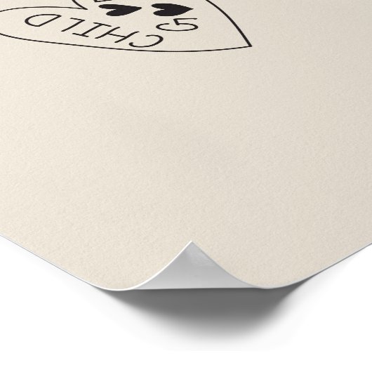 Child of God Poster (Ecke)