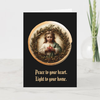 Child of the Sacred Flame Folded Greeting Card Karte