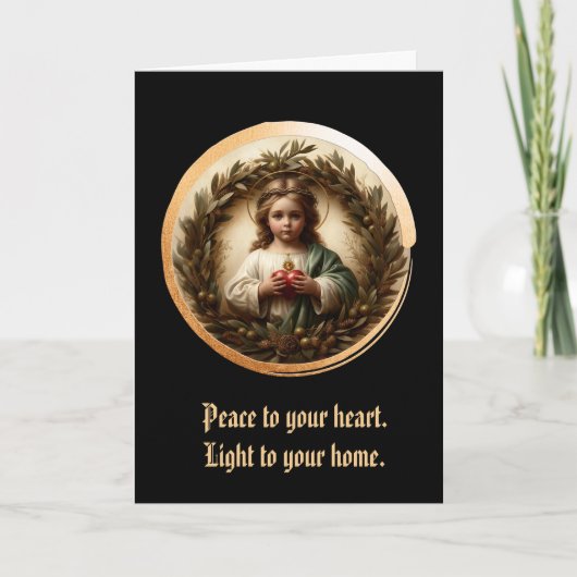 Child of the Sacred Flame Folded Greeting Card Karte (Vorderseite)
