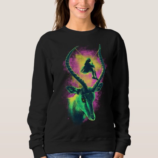Child Play Dreamy Creepy Graphic Sweatshirt (Vorderseite)