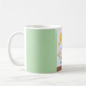 Child playing with a hula hoop kaffeetasse (Links)