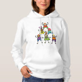 Child Pyramid Womens Hoodie (Vorderseite)