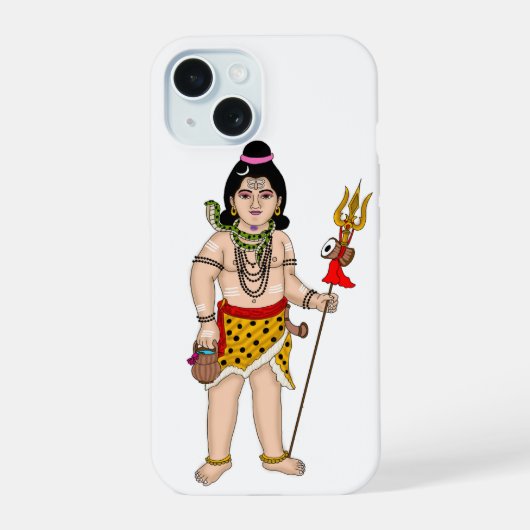 Child Shiva Phone Cover iPhone 15 Hülle (Rückseite)