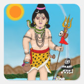 Child Shiva Sticker (Vorderseite)