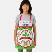 Child Size Holly Jolly Weihnachten Schürze (Insitu)