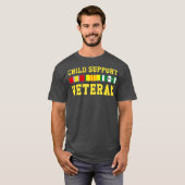 Child Support Veteran T-Shirt (Vorne ganz)
