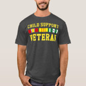 Child Support Veteran T-Shirt (Vorderseite)