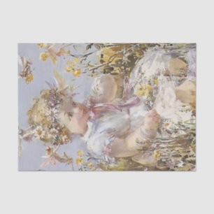 "Child Under Fairies" von Beatrice Goldsmith Seidenpapier