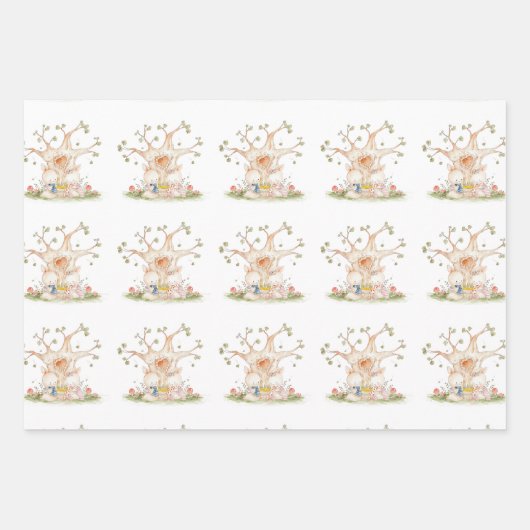 Child Valentine Liebe Geschenkpapier Set (Vorderseite)