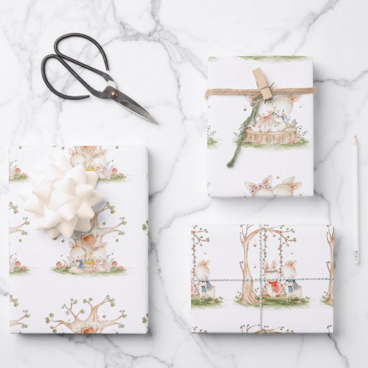 Child Valentine Liebe Geschenkpapier Set (Vorderseite)