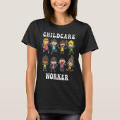 Childcare Worker for Kindergarten  2 T-Shirt (Vorderseite)