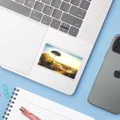 Childe Harold-Pilgerreise von Joseph Turner Aufkleber (Laptop mit iPhone)