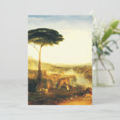 Childe Harold-Pilgerreise von Joseph Turner Einladung (Stehend Vorderseite)