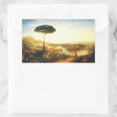 Childe Harold-Pilgerreise von Joseph Turner Rechteckiger Aufkleber (Tasche)