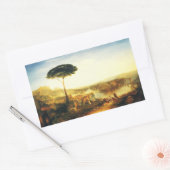 Childe Harold-Pilgerreise von Joseph Turner Rechteckiger Aufkleber (Umschlag)