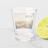 Childe Harold-Pilgerreise von Joseph Turner Schnapsglas (Rückseite)