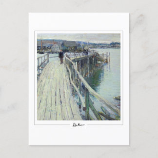 Childe Hassam #119-2 - Fine Art Postcard Postkarte
