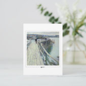 Childe Hassam #119-2 - Fine Art Postcard Postkarte (Stehend Vorderseite)