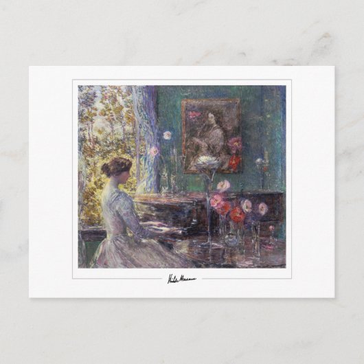 Childe Hassam #13-2 - Fine Art Postcard Postkarte (Vorderseite)