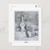 Childe Hassam #148-2 - Fine Art Postcard Postkarte (Vorne/Hinten)