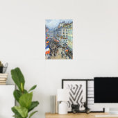 Childe Hassam - 14. Juli, Rue Daunou Poster (Heimbüro)