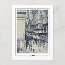 Childe Hassam #155-2 - Fine Art Postcard Postkarte