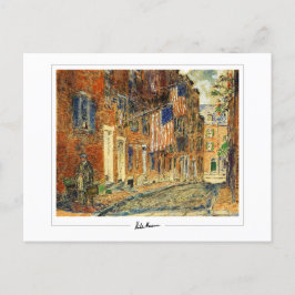 Childe Hassam #185-2 - Fine Art Postcard Postkarte