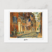 Childe Hassam #185-2 - Fine Art Postcard Postkarte (Vorderseite)