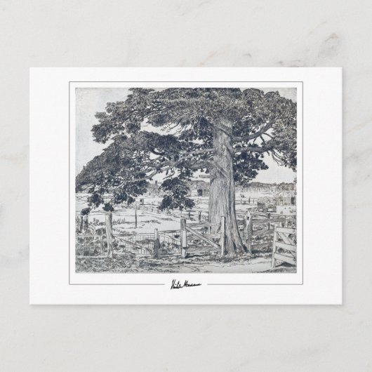 Childe Hassam #220-2 - Fine Art Postcard Postkarte (Vorderseite)