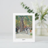 Childe Hassam #241-2 - Fine Art Postcard Postkarte (Stehend Vorderseite)