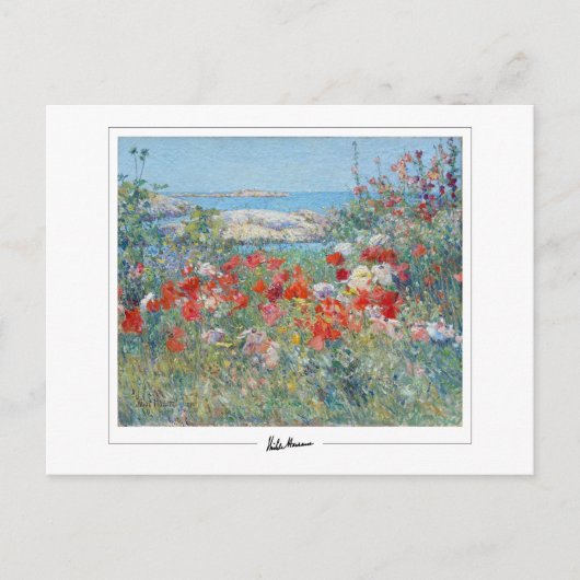Childe Hassam #261 - Fine Art Postcard Postkarte (Vorderseite)