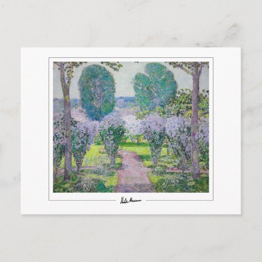 Childe Hassam #286-2 - Fine Art Postcard Postkarte (Vorderseite)
