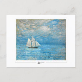 Childe Hassam #321-2 - Fine Art Postcard Postkarte
