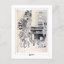 Childe Hassam #341-2 - Fine Art Postcard Postkarte