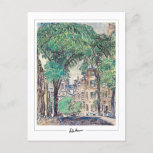 Childe Hassam #375 - Fine Art Postcard Postkarte