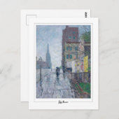 Childe Hassam #378-2 - Fine Art Postcard Postkarte (Vorne/Hinten)