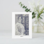 Childe Hassam #408-2 - Fine Art Postcard Postkarte (Stehend Vorderseite)