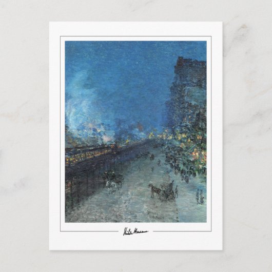 Childe Hassam #437-2 - Fine Art Postcard Postkarte (Vorderseite)