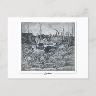 Childe Hassam #438 - Fine Art Postcard Postkarte