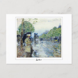Childe Hassam #448-2 - Fine Art Postcard Postkarte