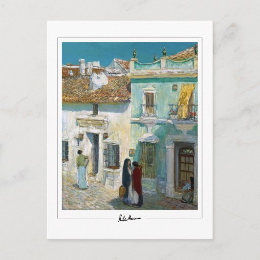 Childe Hassam #450-2 - Fine Art Postcard Postkarte (Vorderseite)