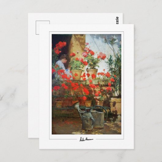 Childe Hassam #7 - Fine Art Postcard Postkarte (Vorne/Hinten)