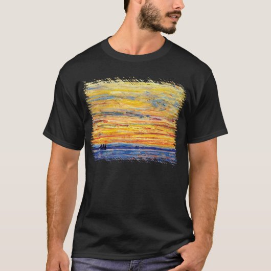 Childe Hassam - Abend T-Shirt (Vorderseite)