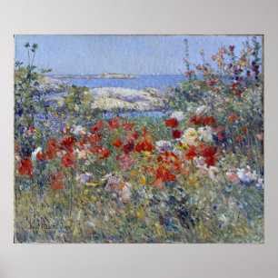 Childe Hassam Celia Thaxter Garten Poster