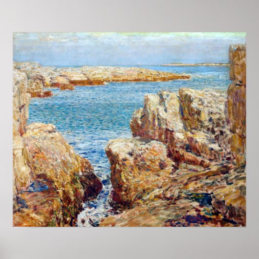 Childe Hassam Coast Scene, Isles of Shoals Poster (Vorne)