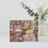 Childe Hassam - Das Zimmer der Blume Postkarte (Stehend Vorderseite)