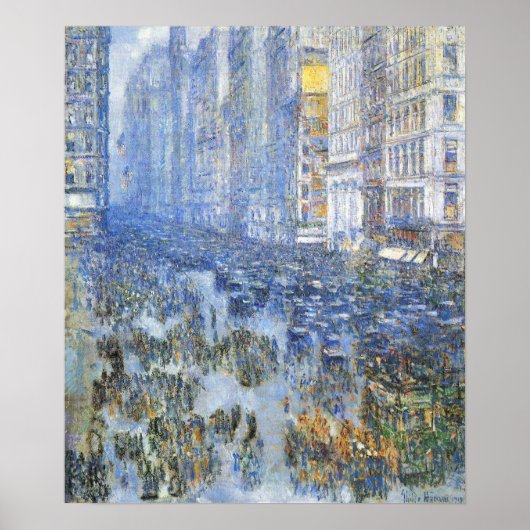 Childe Hassam - Fifth Avenue Poster (Vorne)